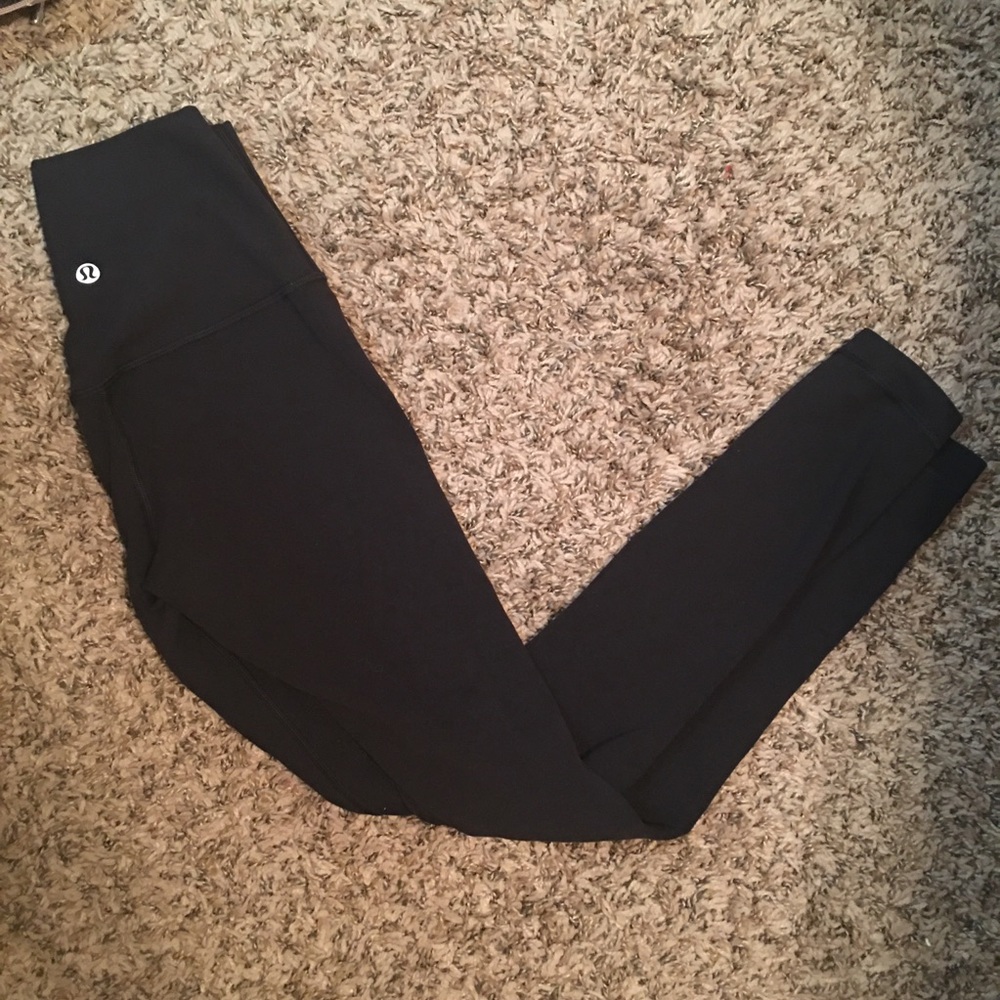 Lulu lemon black leggings- size 2